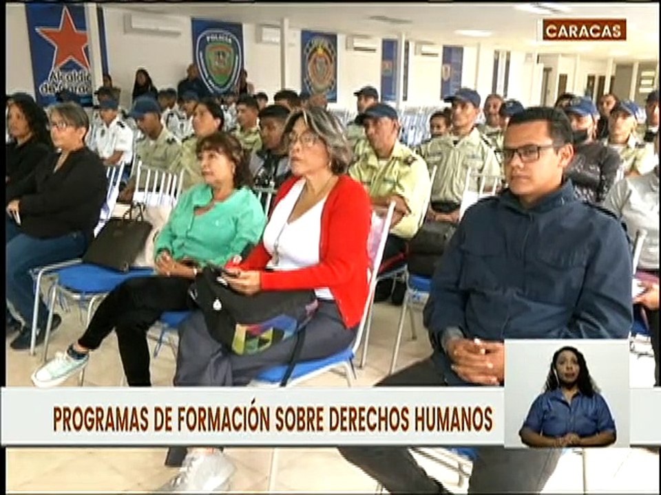 Inicia programa de seis módulos de formación sobre Derechos Humanos en la Policía de Caracas