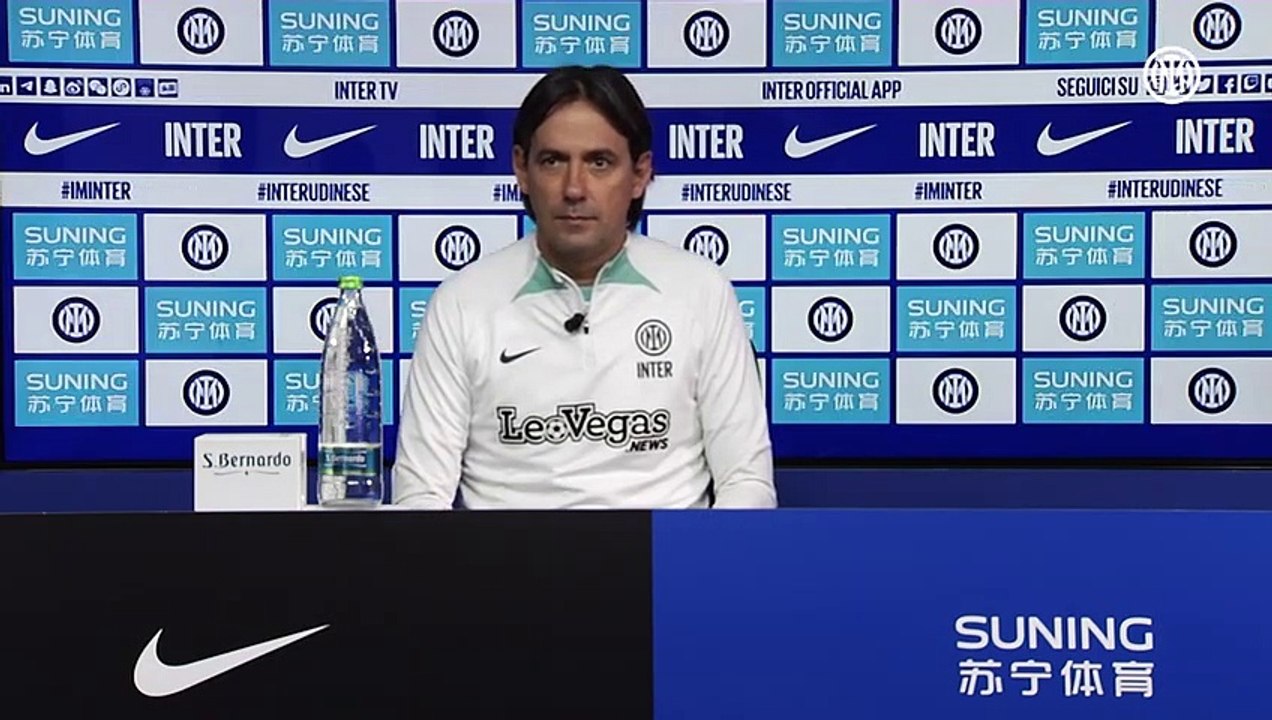 INTERVIEW WITH INZAGHI BEFORE INTER  UDINESE  PREMATCH