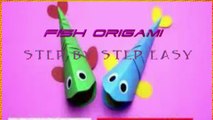 FISH ORIGAMI STEP by STEP EASY