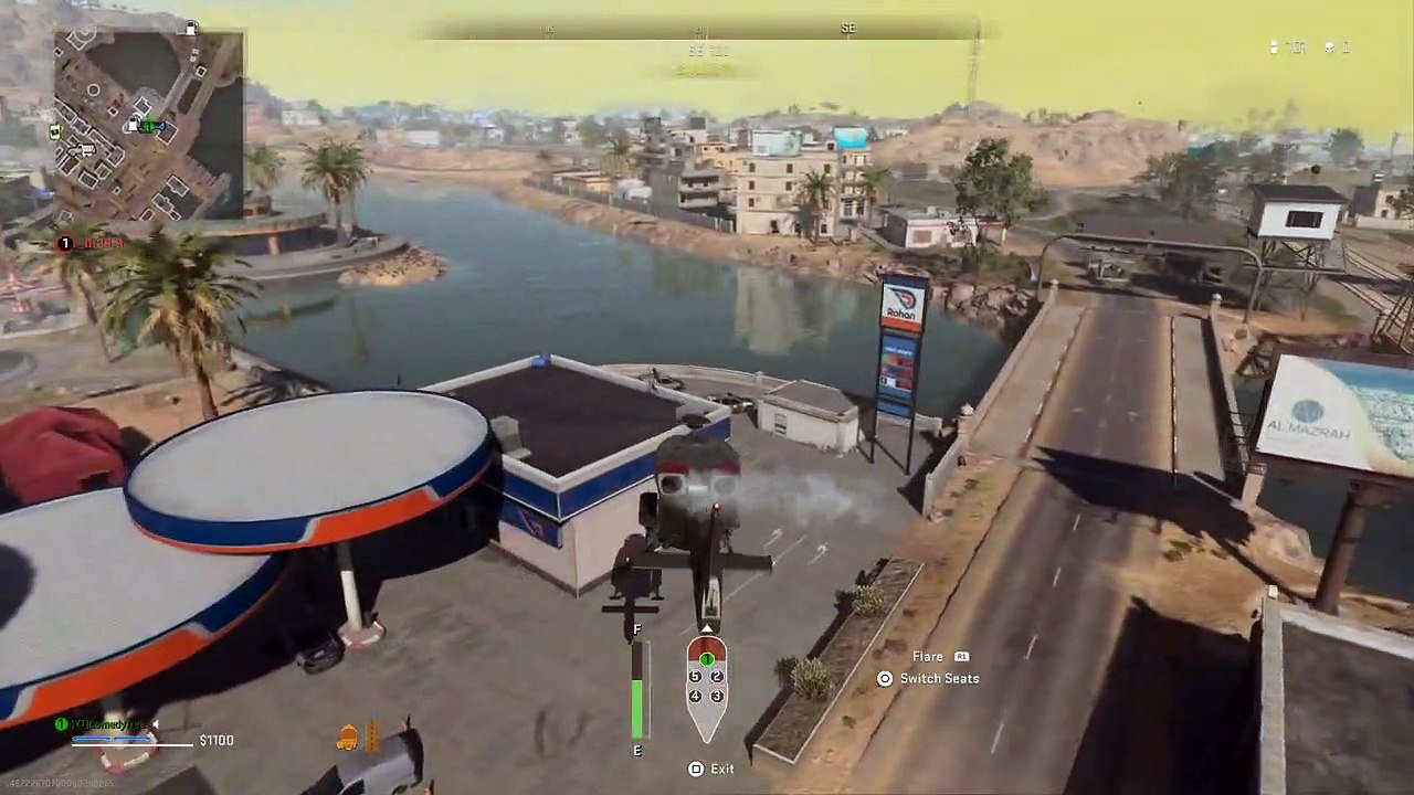 Getting a Warzone 2 Win using my helicopter strategy