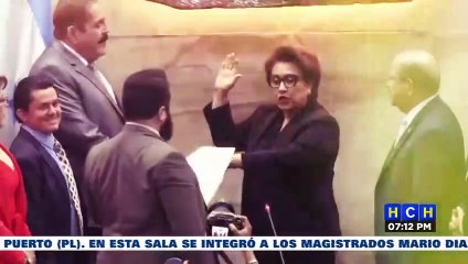 Con Rebeca Ráquel Obando como Presidenta, inicia nueva era de la CSJ en Honduras