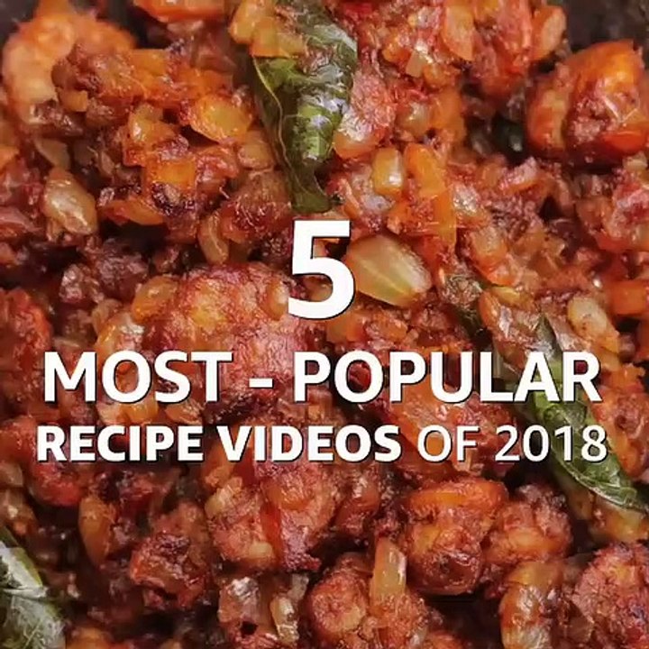 Lets see the most viewed Recipe videos from 2018. #Topof2018