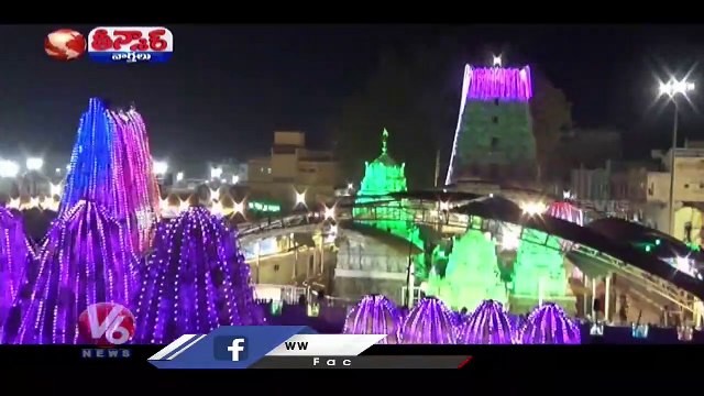 Maha Sivaratri Arrangements In Sri Raja Rajeshwara Swamy Temple Vemulawada _ V6 Teenmaar (1)