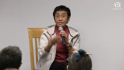Maria Ressa: If you fight for facts, don’t quit Facebook