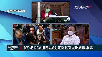 Kubu Ricky Rizal Ajukan Banding Usai Divonis 13 Tahun Penjara oleh Hakim