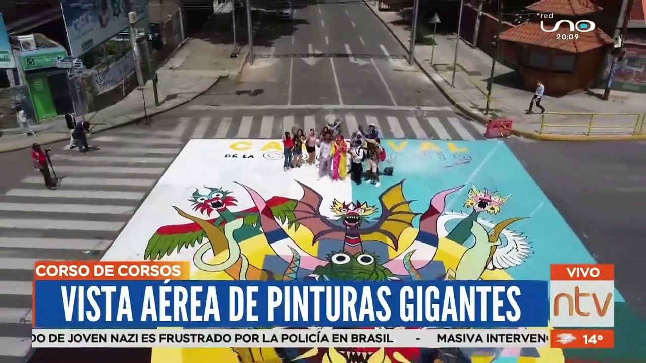 Así se ven las pinturas gigantes que estarán en el recorrido del Corso de Corsos