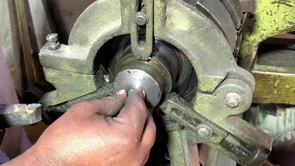 Learn to Connect Broken Peter Engine Crank Shaft
