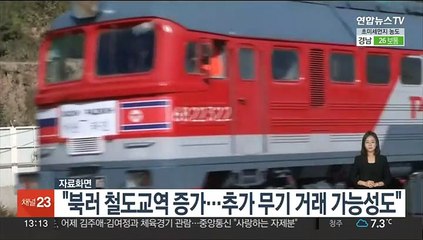 美 CSIS "北러 철도교역 증가…추가 무기거래 가능성 배제 못해"