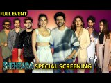 Shehzada' Special Screening FULL Event Kartik Aaryan, Kriti Sanon, Shahid, Arjun Varun and More