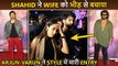 Shahid Kapoor Protects Wife Mira From Crowd, Varun Dhawan and Arjun Kapoor Arrive In Style Shehzada