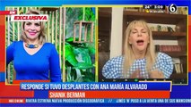 Shanik Berman habla del pelito entre Maxine Woodside y Ana María Alvarado