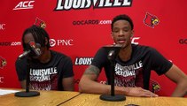 Louisville F Mike James, F J.J. Traynor Preview Clemson (2/17/23)