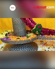 22 हजार नाण्यांपासून तयार केलं शिवलिंग..-पुणेकर तरुणाचा असाही विक्रम-