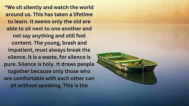 15 Quotes About the Beauty of Being Quiet || Why Being Quiet is Powerful || Why Silence is golden