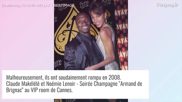 Claude Makélélé séparé de Noémie Lenoir : L'amour que je ne lui ai pas donné , quand il évoquait leur rupture