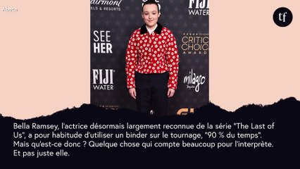 Bella Ramsey de "The Last of Us" a porté un "binder" : c'est quoi ?