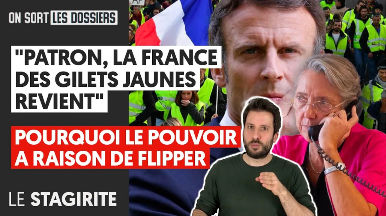 "PATRON, LA FRANCE DES GILETS JAUNES REVIENT" :  POURQUOI LE POUVOIR A RAISON DE FLIPPER