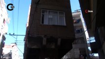 Diyarbakır'da giriş katı harici kolonu olmayan bina, depremlerden sonra hala ayakta duruyor