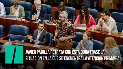 Javier Padilla retrata con esta dura frase la situación en la que se encuentra la Atención Primaria