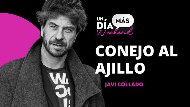 Hoy cocinamos un delicioso conejo al ajillo con el actor Javi Collado