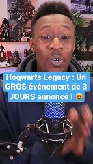 Hogwarts Legacy _ Un gros événement de 3 jours vient d’être annoncé !