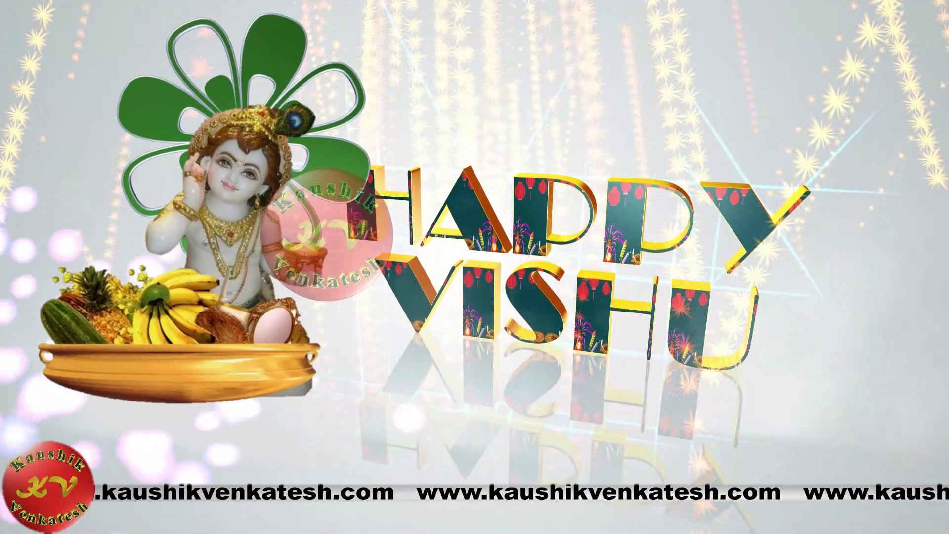 Happy Vishu Wishes, Video, Greetings, Animation, Status, Messages (Free) -  video Dailymotion