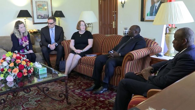 Le Vice-président s'est entretenu avec la Secrétaire d’Etat adjointe américaine aux Affaires africaines