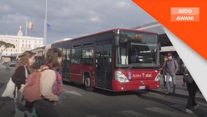 Mogok | Perkhidmatan pengangkutan awam seluruh Itali terjejas