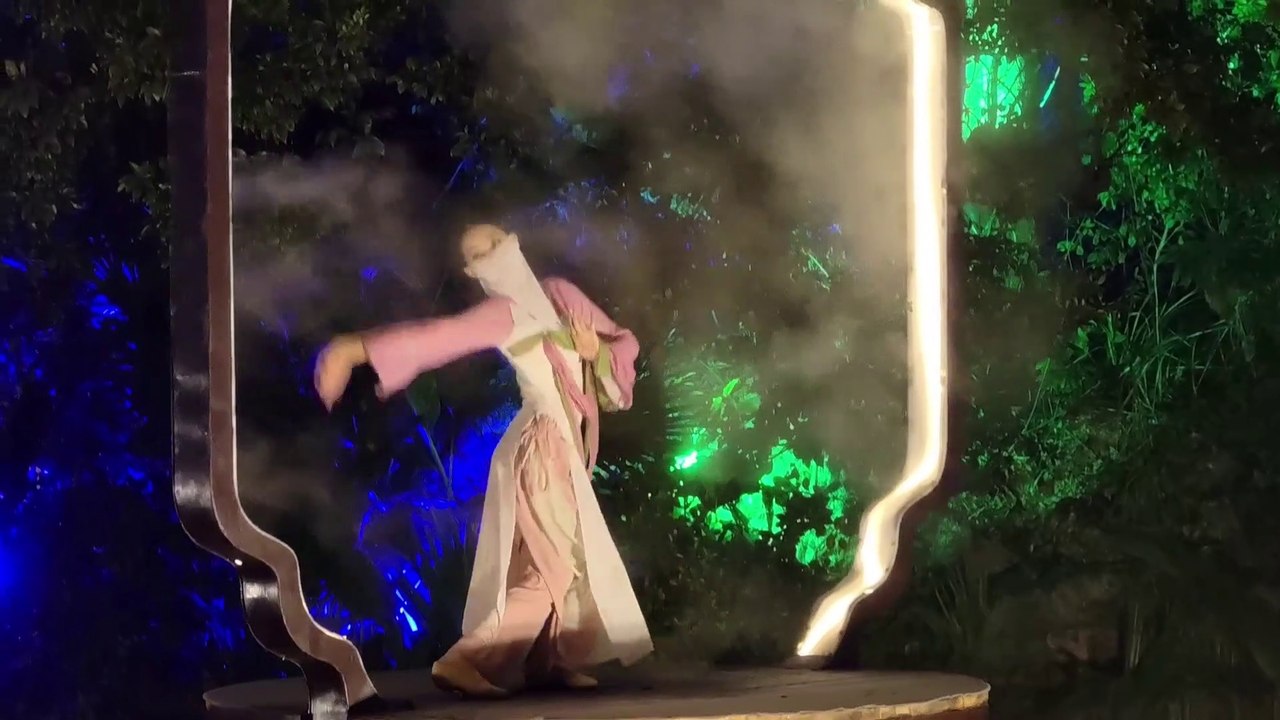 Magnificent traditional Chinese styled dance and singing performance