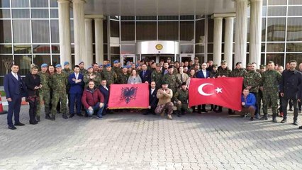 Arnavutluk'tan gelen 83 kişilik arama kurtarma ekibi geri döndü