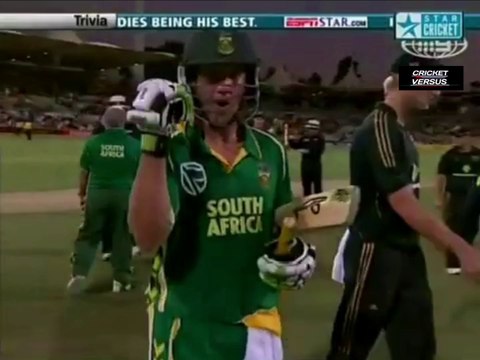 Australia vs South Africa : AB De Villiers Smashing Knock: AB De Villiers Batting Highlights : Ab De Villiers Unbeaten Finishing Knock