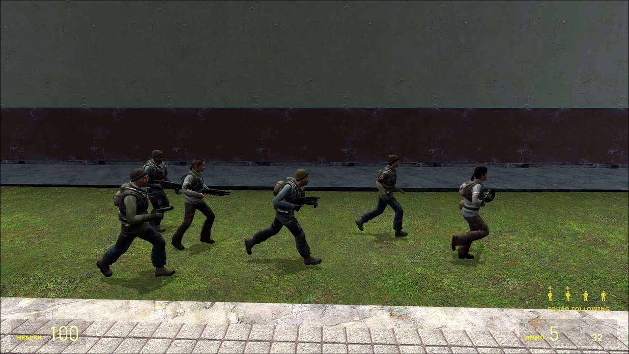 Running Squad - GMOD