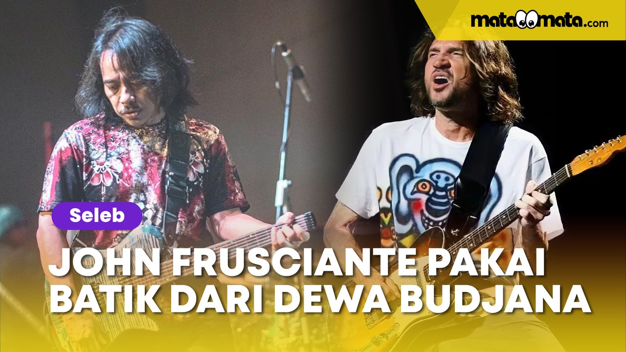 Keren! Gitaris Red Hot Chili Peppers, John Frus...