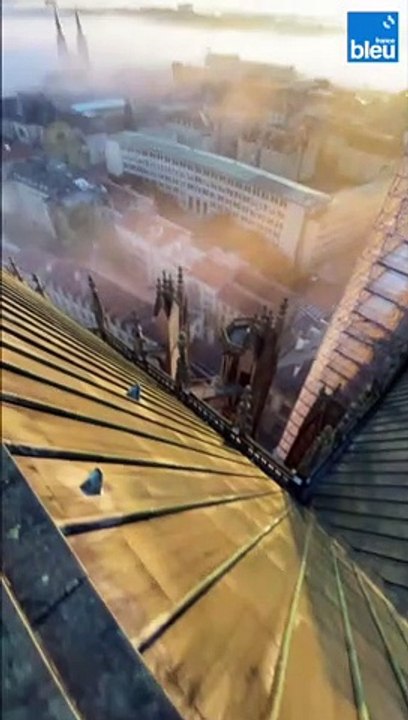 "On a marché sur l'Histoire" : quatre jeunes grimpent sur les toits de la cathédrale de Metz