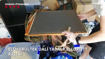 Előkerültek a tavaly ellopott Dalí-rajzok