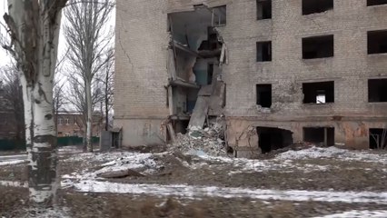 فريق الجزيرة يرصد الأوضاع الإنسانية في مدينة باخموت