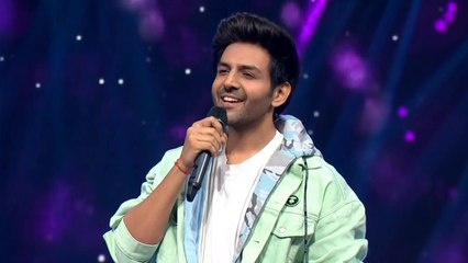 Kartik Aryan Singing "Tera Yar Hoon Main" on Indian Idol 13| Kriti Sanon.