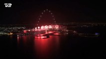 Abu Dhabi går ind i det nye år med rekordforsøg | Årsskiftet - 2022 - 2023 | TV2 Danmark