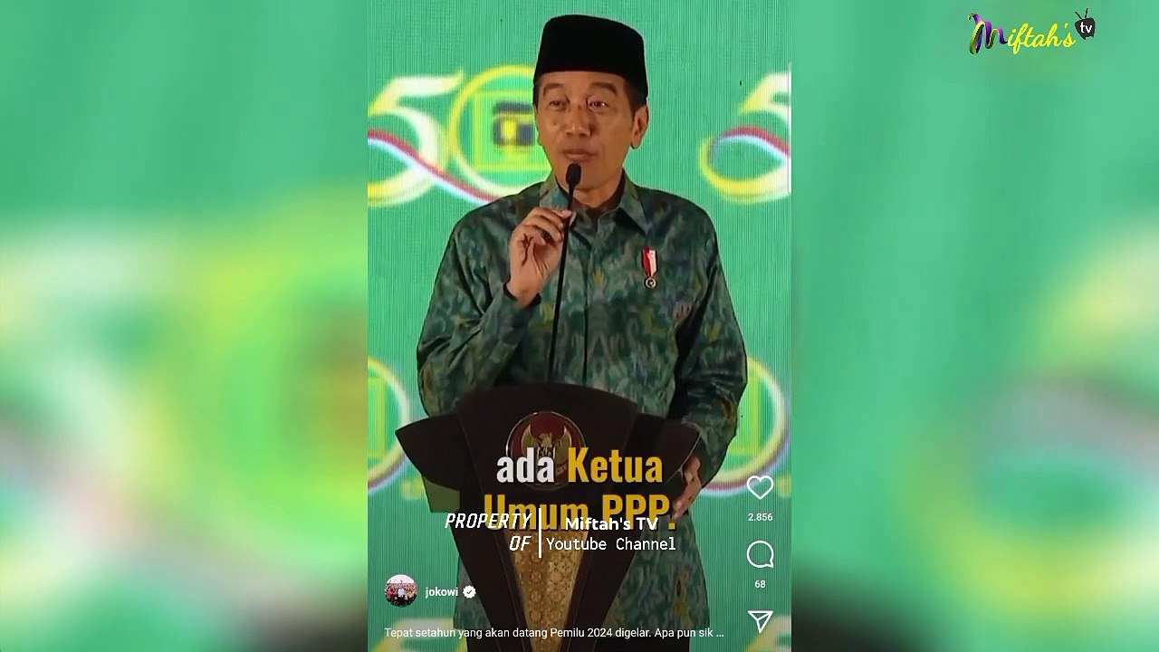 ADA APA_ Presiden Jokowi Sebut Semua Calon Presiden 2024 Kecuali Anies Baswedan