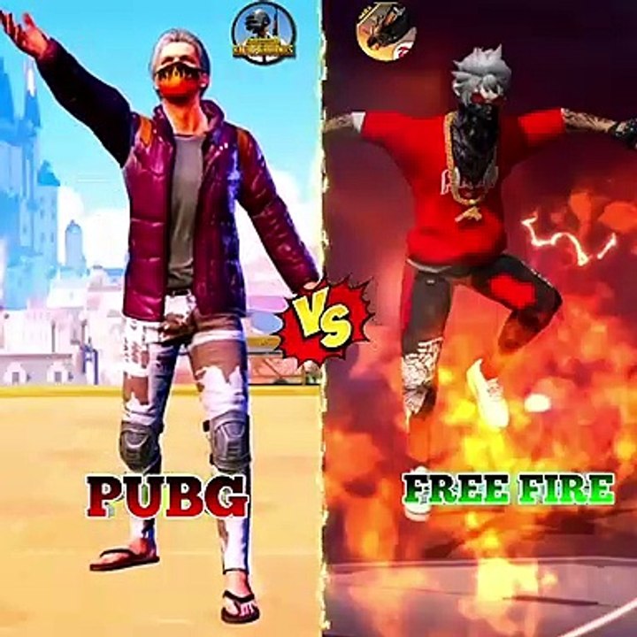 PUBG VS FREE FIRE