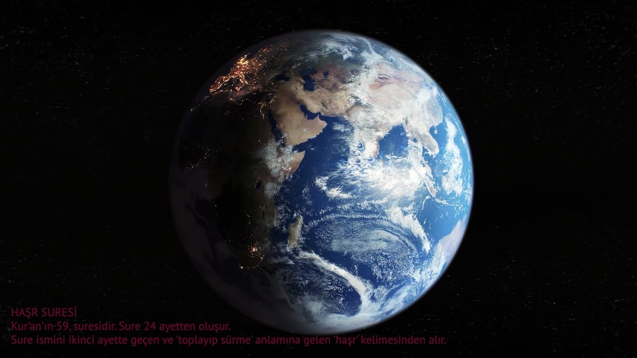 102 HAŞR SURESİ TÜRKÇE MEALİ