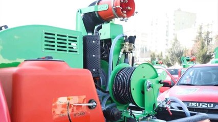 Ankara Büyükşehir Belediyesi Antibakteriyel İlaçlama Ekipleri, Deprem Bölgesinde