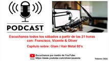 PODCAST: Glam / Hair Metal 80’s (Spanish / Español)