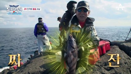 돌돔헌터 각성 중♨ 진철 VS 경규의 돌돔 중 더 큰 녀석은?