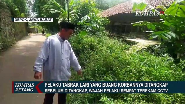 Detik-Detik Pelaku Tabrak Lari Buang Korban yang Kondisinya Memprihatinkan