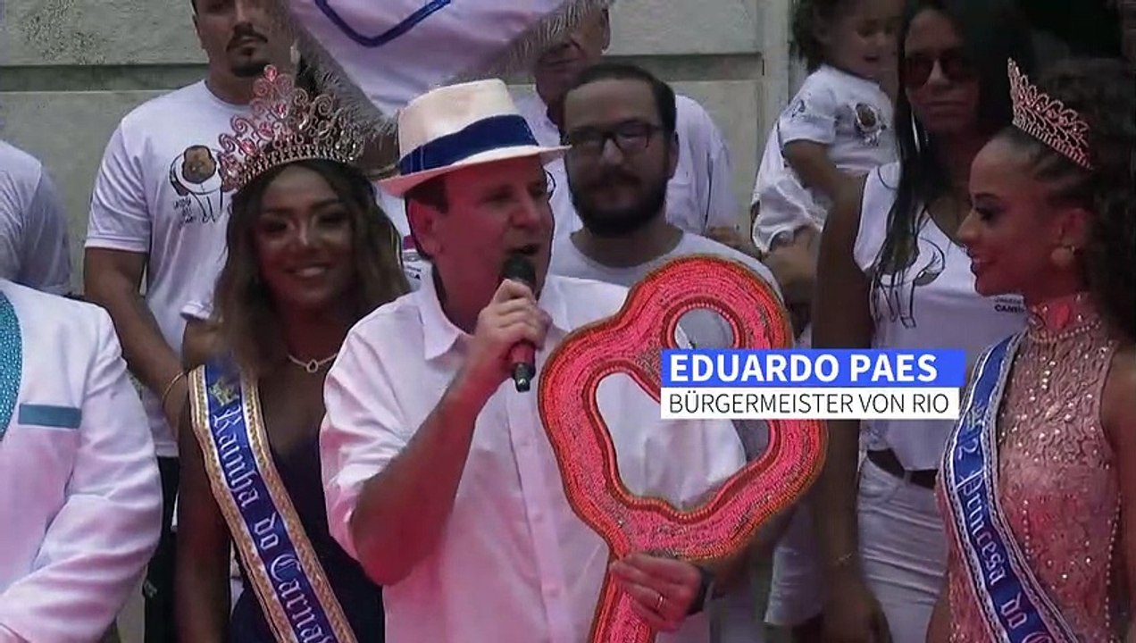 Der Karneval von Rio ist eröffnet