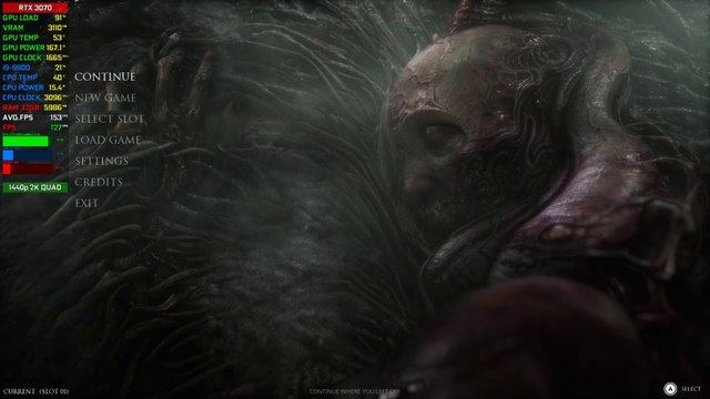 【Scorn】PC | RTX 3070 8GB, i9-9900 | 32GB RAM | Benchmark @ 1440p 2K (60ᶠᵖˢ) ᴴᴰ ✔