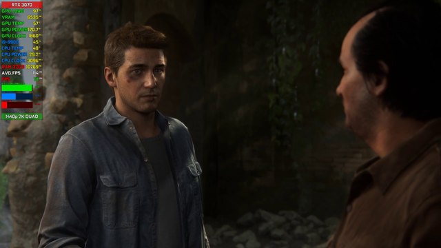 【Uncharted 4 A Thief's End】PC | RTX 3070 8GB, i9-9900 | 32GB RAM | Benchmark @ 1440p 2K (60ᶠᵖˢ) ᴴᴰ ✔