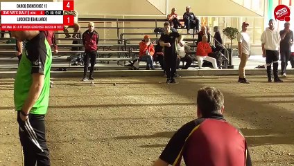 Qualif 2e partie DARCQ vs LUCCHESI : Marathon hivernal à pétanque masculin de Genève 2023