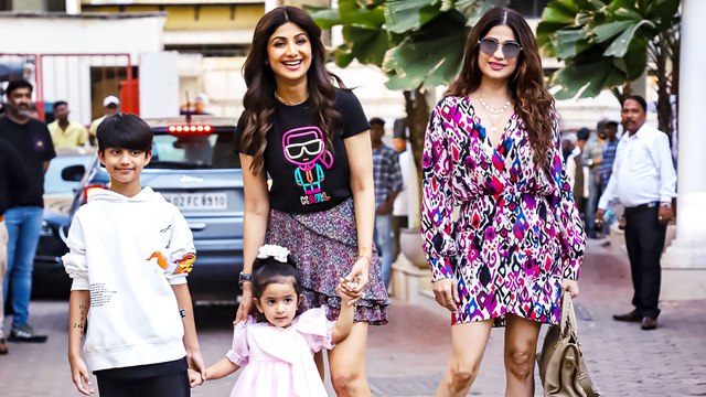 बेटी समिशा के बर्थडे के मौके पर शिल्पा शेट्टी इस खास लुक में आयी नजर